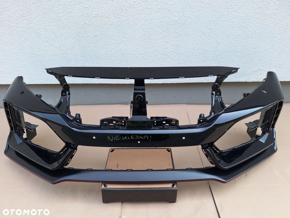 HONDA CIVIC X HB TYPE-R TYPE R 17-21 NIE KLEJONY! KOLOR NH731P ZDERZAK PRZÓD PRZEDNI HOKEJ ŚLIZGI ORYG 71100-TGH-ZZ00 71 - 7