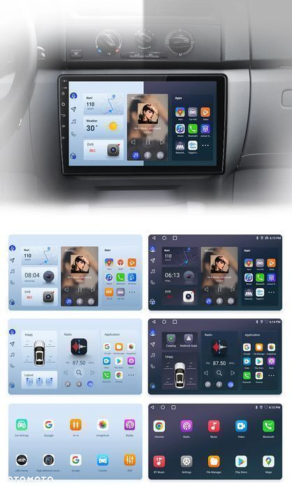 Radio do Skoda Fabia 2 od 2007 - 2014 – CarPlay i Android Auto - 5