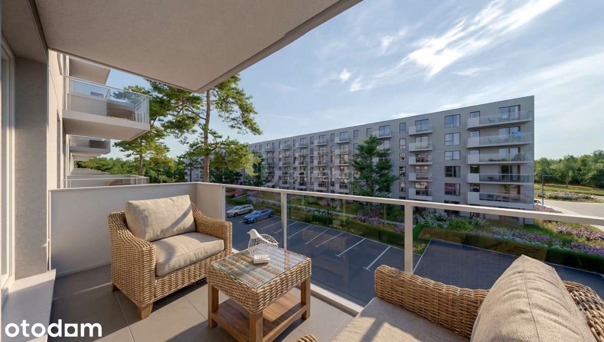 Duże 4 pokoje 67 m² narożne zachód las Gdynia