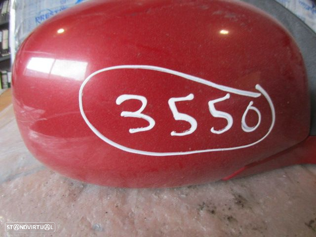 Espelho Esp3550 SUZUKI SWIFT 3  2007 1.3I 90CV 5P VERMELHO DRT ELETRICO 2 + 3 PINOS - 3