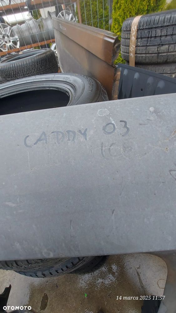 vw caddy poszycie tył prawe blotnik - 3