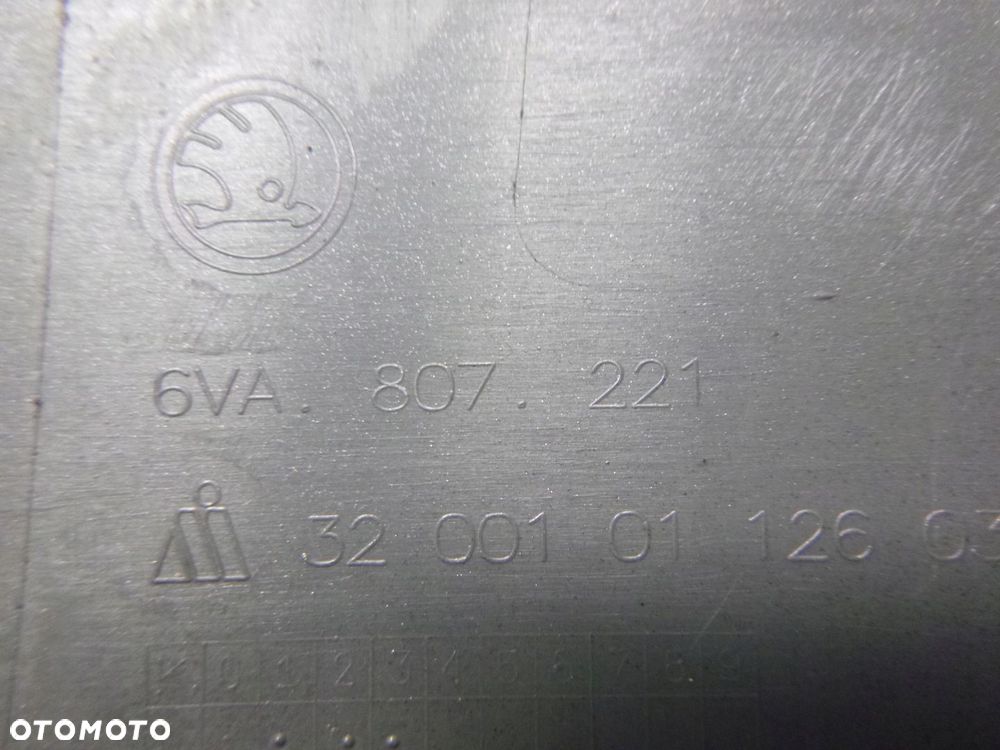 SKODA FABIA IV 4 ZDERZAK PRZÓD  PRZEDNI 4xPDC GRILL ATRAPA CHŁODNICY POD RADAR ORYGINAŁ - 12