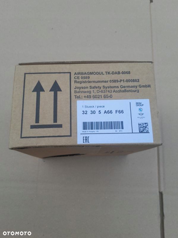 poduszka airbag kierowcy w kierownicę bmw f10 f20 f25 f30 m-pakiet lift - 6