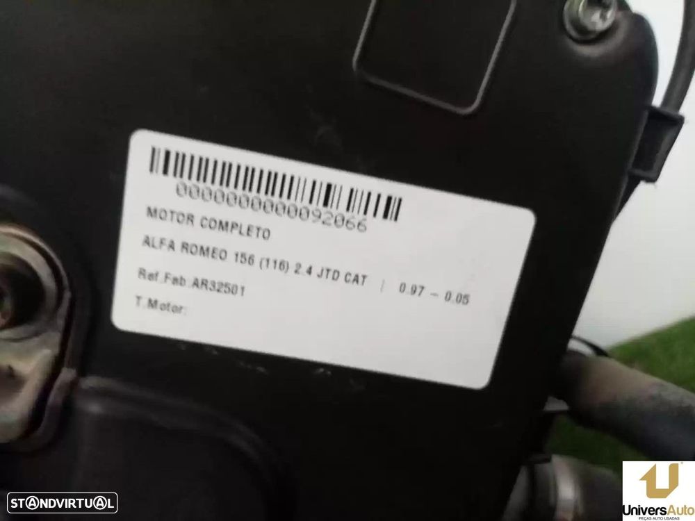 MOTOR COMPLETO ALFA ROMEO 156 2000 -AR32501 - 1