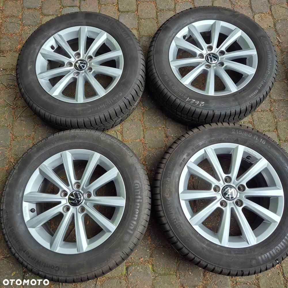 ZIMA 215/60 R16 VW PASSAT T-ROC BEETLE TOURAN SKODA SUPERB OCTAVIA KAROQ - 1