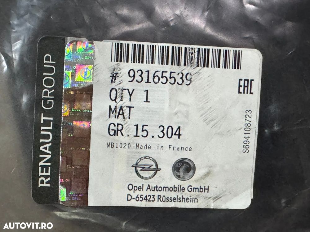 93165539 | Set Covor OEM | Renault Master - 2