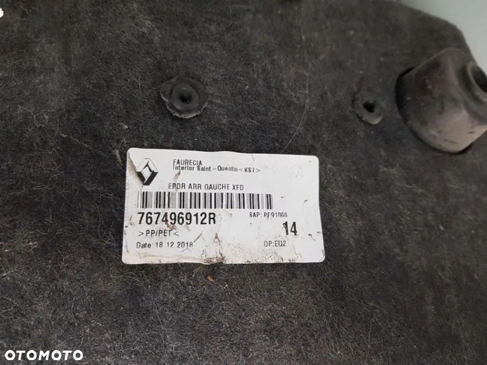 NADKOLE LEWE lewy tył 767496912R Renault Talisman - 5