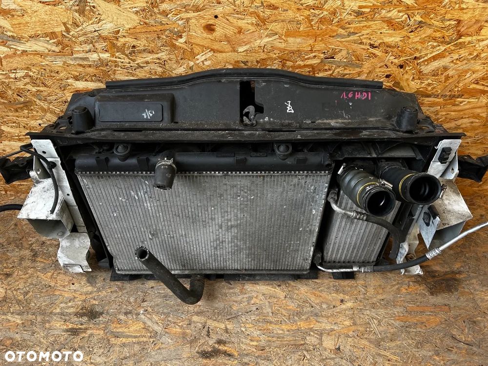 PAS PRZEDNI KOMPLETNY przód CITROEN DS4 1.6HDI DIESEL WENTYLATOR Belka - 7