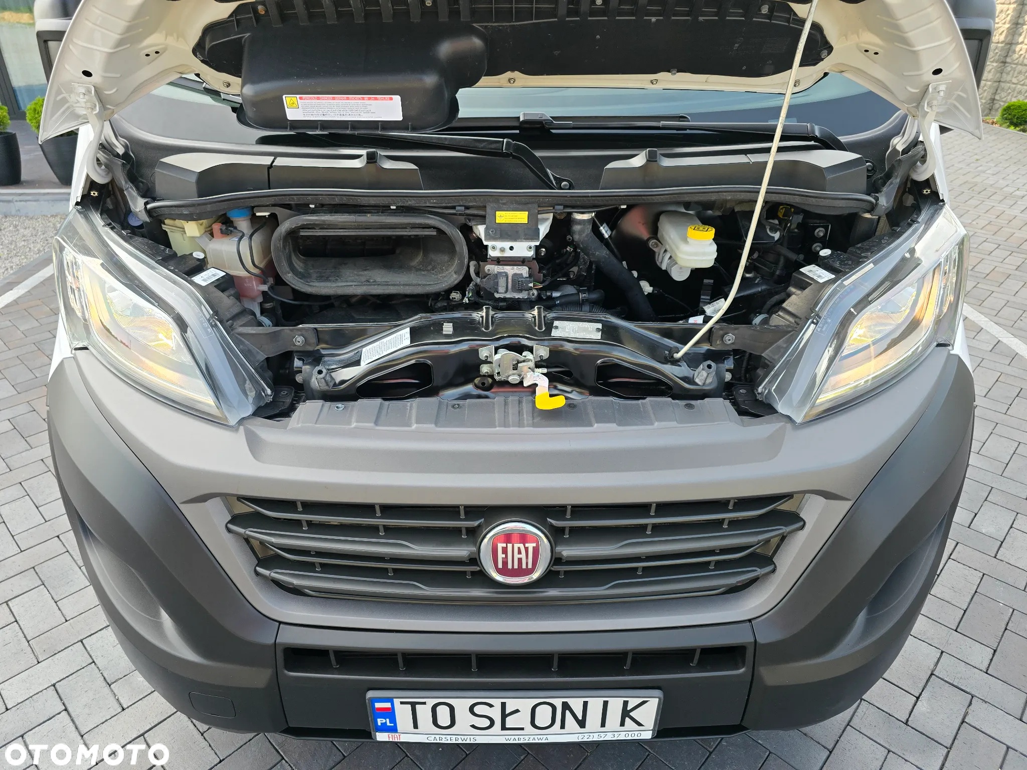 Fiat DUCATO L4H2 MAXI 1258Kg Ładownośc 54 Tyś km SALON PL SERWIS DO OSTATNIEGO Km SILNIK 2,3 IVECO 140KM Tempomat Klima Elektryka Zabudowa Paki - 40