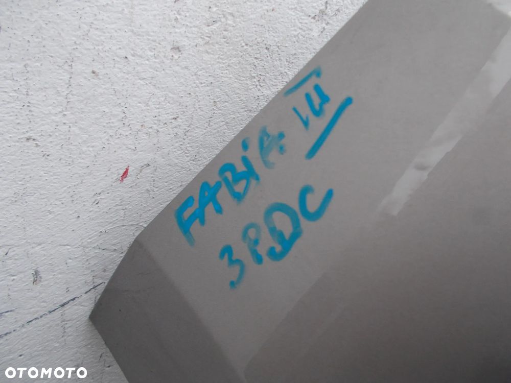 SKODA FABIA III 3 ZDERZAK TYŁ TYLNY - 4