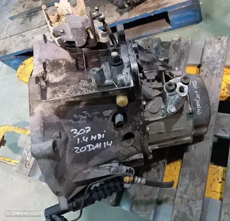 CAIXA DE VELOCIDADES PEUGEOT 307 / CITROEN XSARA 1.4HDI 20DM14 - 1