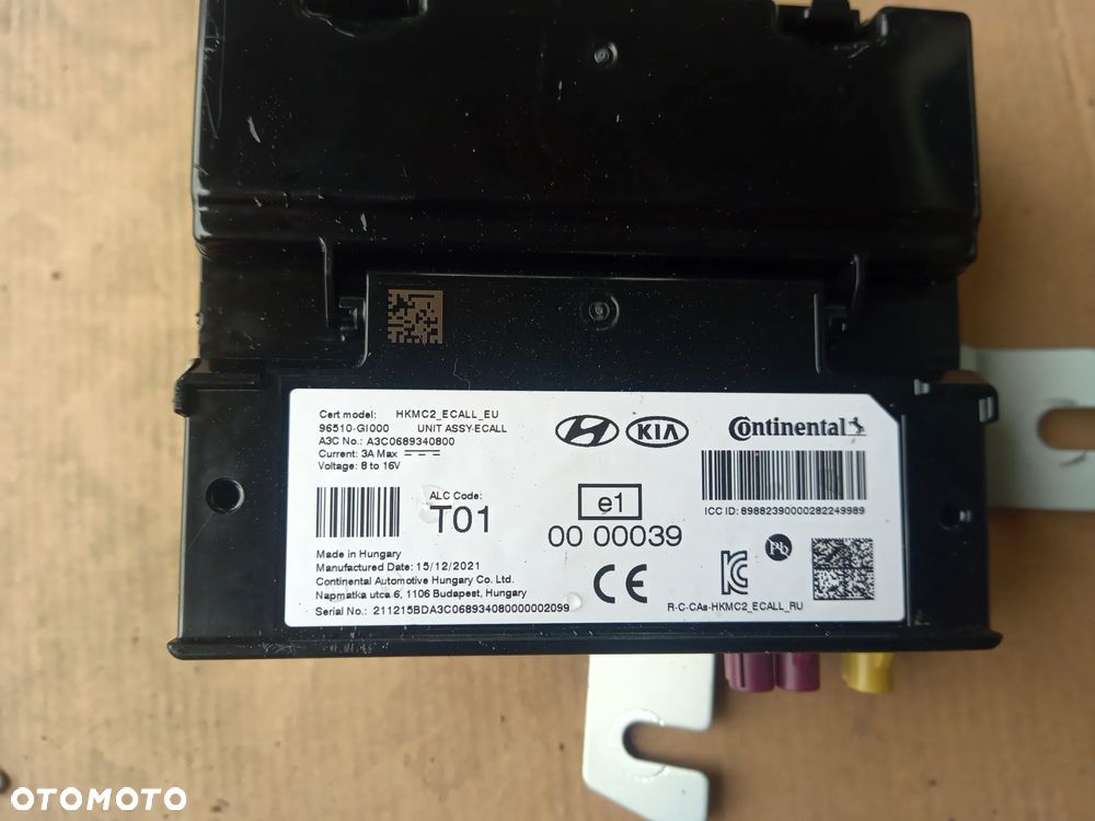 HYUNDAI IONIQ 5 IONIQ5 MODUŁ STEROWNIK 96510-GI000 - 1