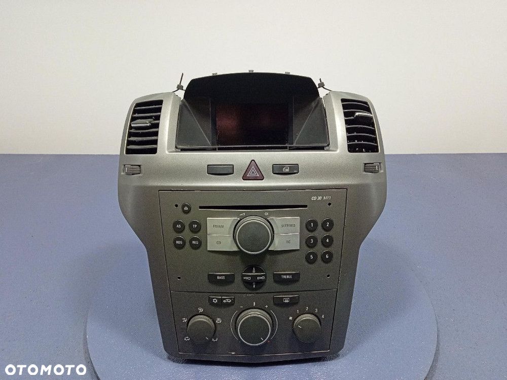 OPEL ZAFIRA B 2005- RADIO PANEL KLIMATYZACJI WYŚWIETLACZ 13188461 13208089 - 1