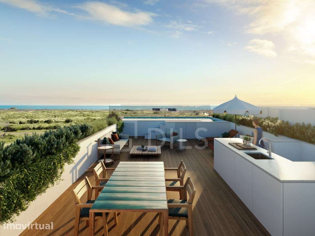 Apartamento T2 com piscina privativa em novo empreendimento em Alvor - Grande imagem: 2/40