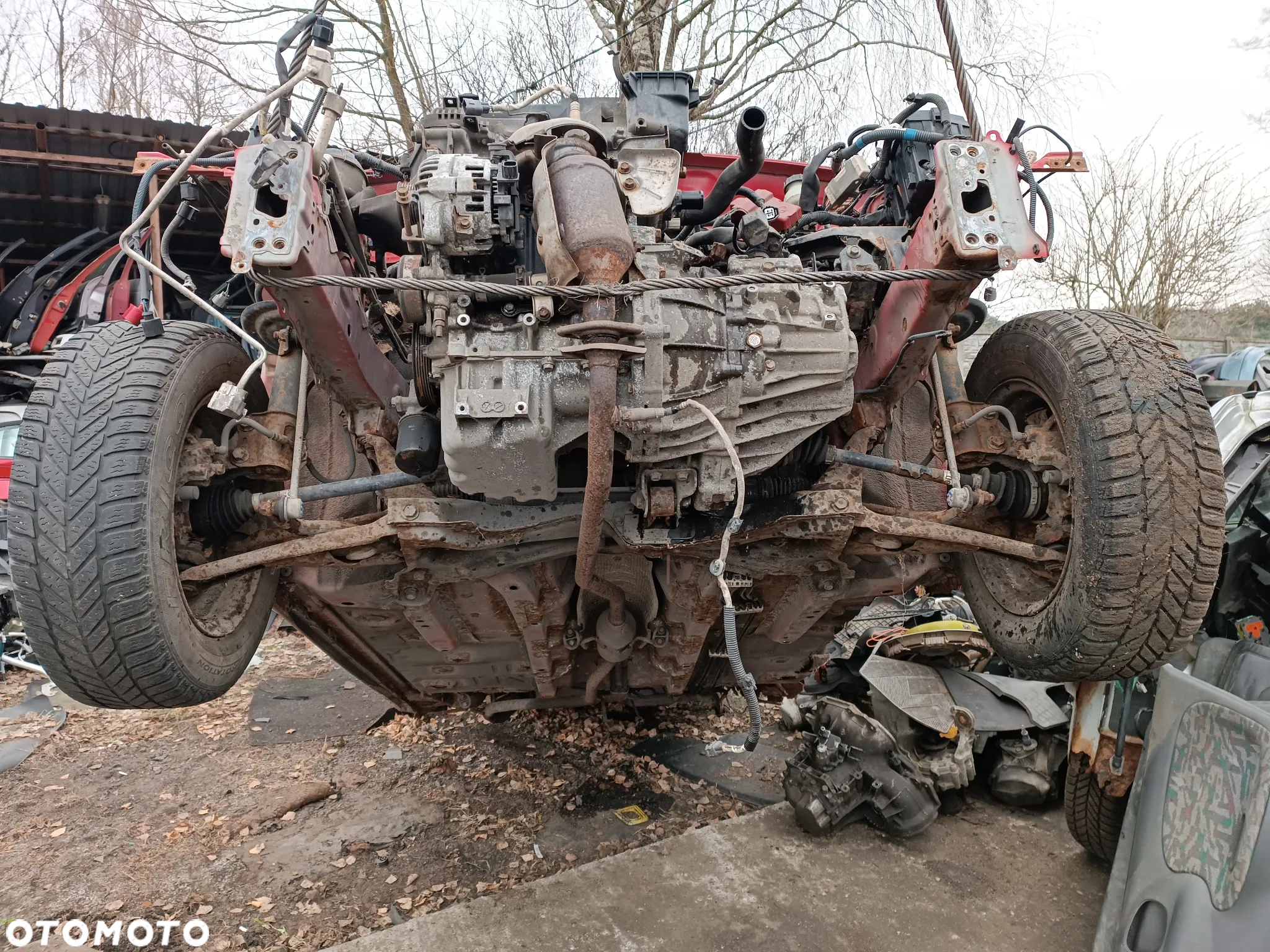 Toyota Yaris II drzwi szyby skrzynia zawieszenie koła - 20
