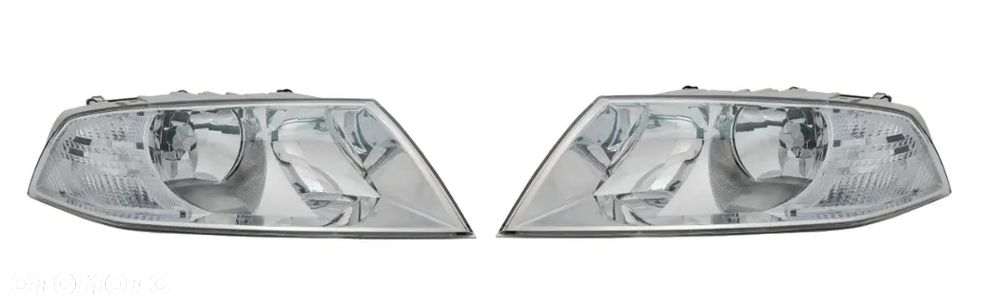 SKODA OCTAVIA II 2004-2012 REFLEKTOR LAMPA LEWA PRAWA PRZÓD PRZEDNIA - 6