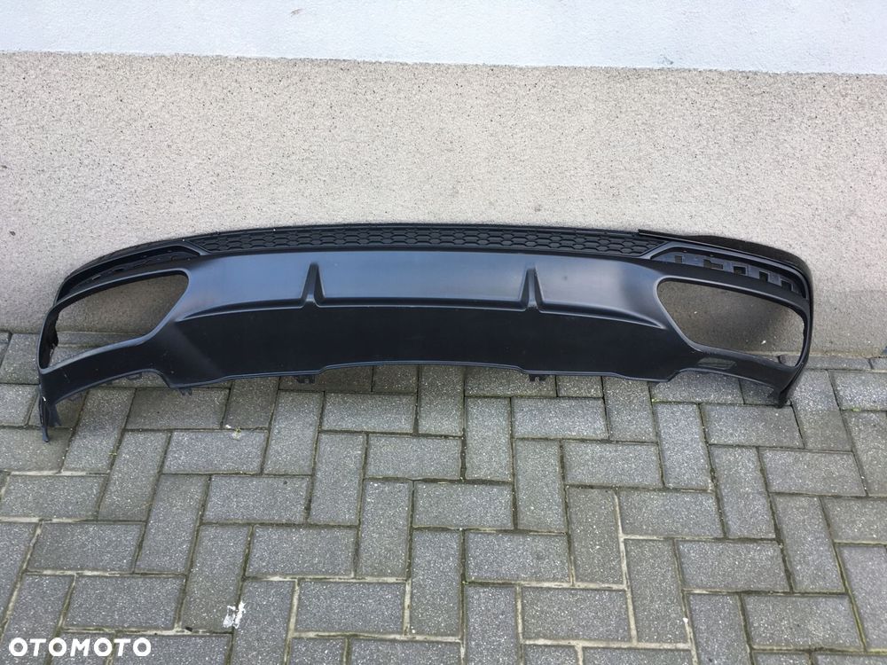 audi a4 b9 lift spoiler zderzaka tył 8w0807521ab - 1