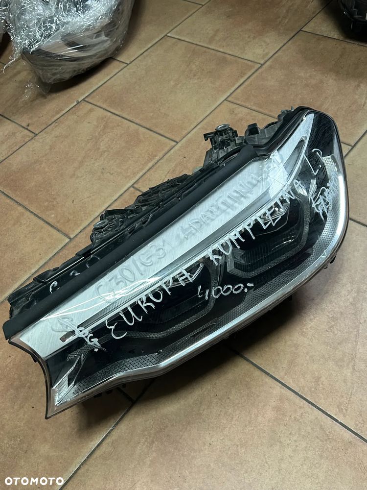 LAMPA BMW G30 G31 LEWY PRZÓD EUROPA KOMPLETNA ADAPTIVE LED - 2