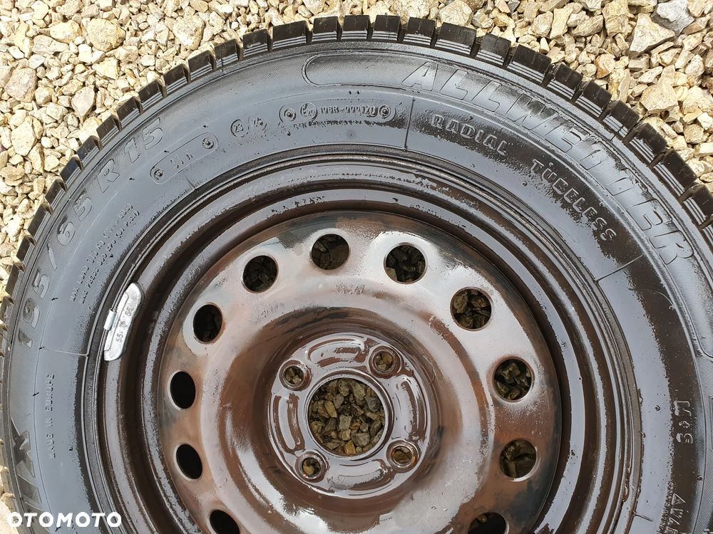2x KOŁO FORD 15 4X108 63,4mm 98AB-MA 2150812 15" 6J ET52.5 OPONY 8mm 195/65/R15 CAŁOSEZONOWE KOŁA FUSION FOCUS FIESTA - 3