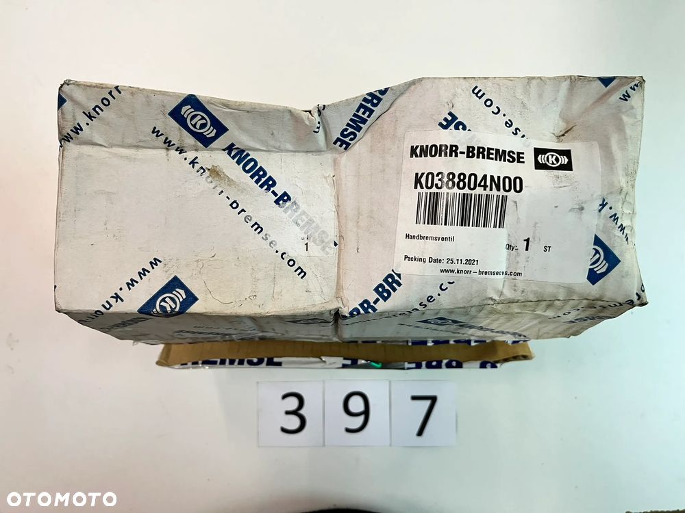 Zawór hamulcowy, hamulec pomocniczy, manetka, dźwignia hamulca ręcznego Mercedes K038804N00 - 3