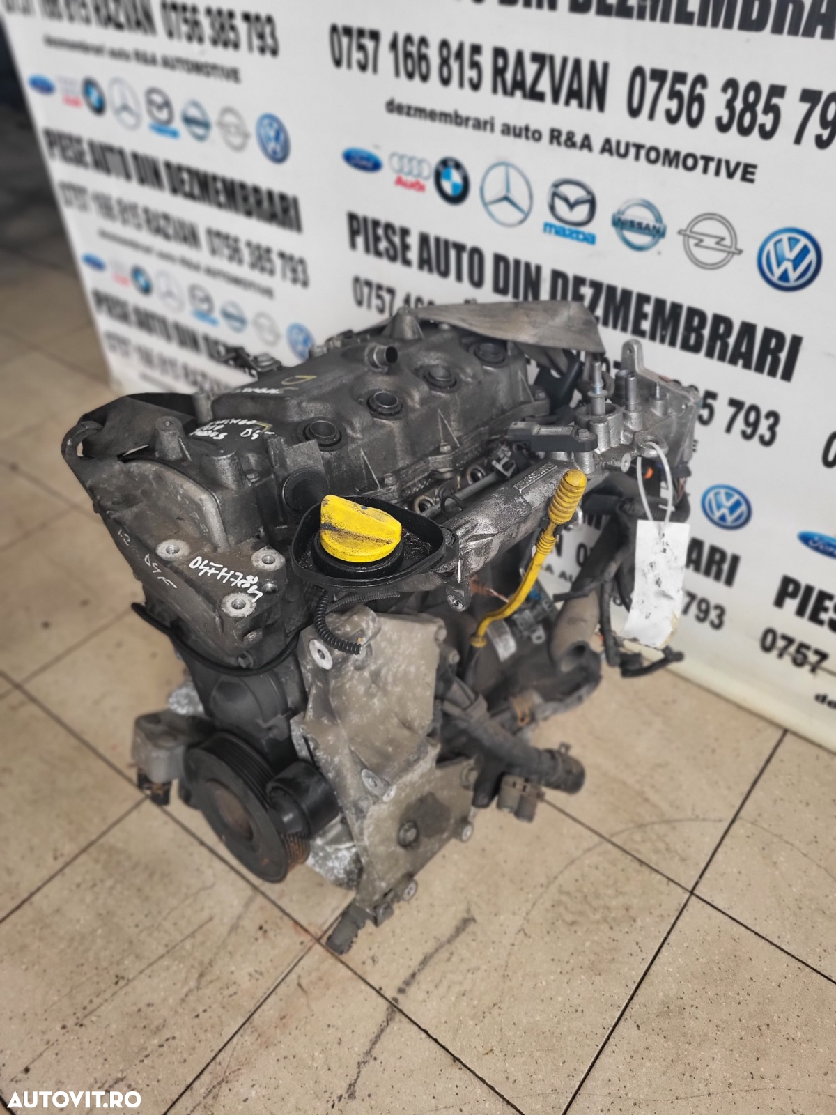 Motor 1.2 Benzina Renault Clio 3 Modus Twingo Dacia Cod Motor D4F784 Vandut De Firma Cu Garantie - 4