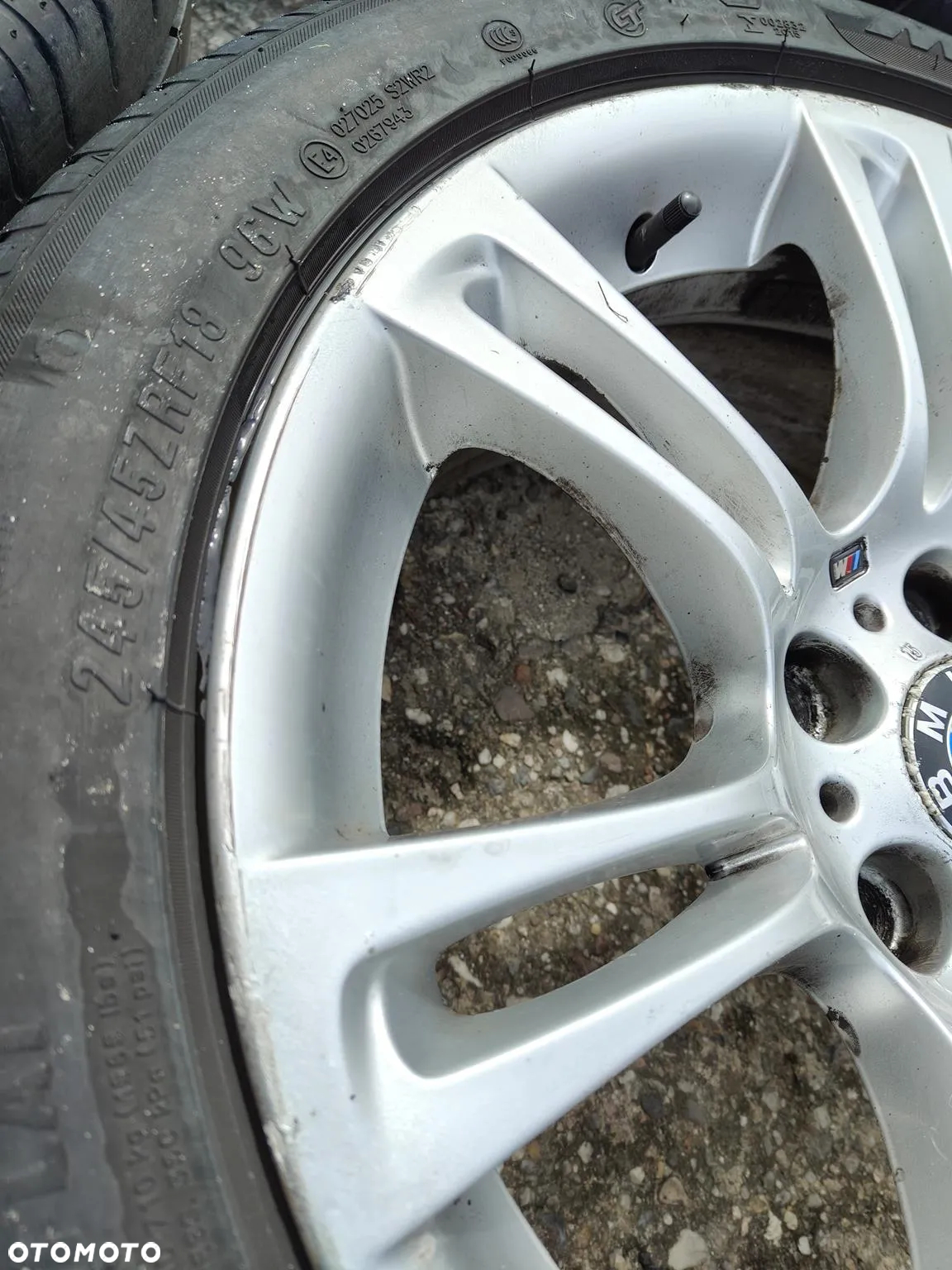 BMW F10 F11 M-pakiet Org Felgi Aluminiowe Alusy KOŁA 5X120 18 Opony 4x 245/45 18 - 24