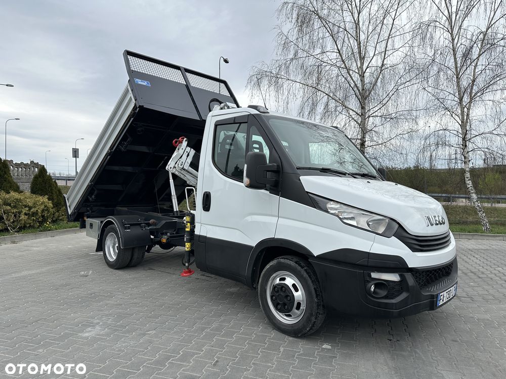 Iveco Daily 35C14 Wywrotka 3x do 3.5 tony+ HDS BONFIGLIOLI P.3500L - 10