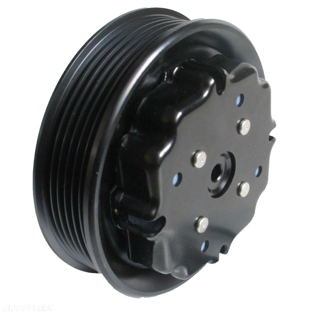 Ambreiaj compresor aer conditionat, fulie AC Mercedes Clasa C (W203) 2000-2007, motor Tip: C 180 (203.035); C 180 Kompressor (203.046); C 200 / C 200 CGI Kompressor (203.042/203.045/203.043); rulment 35x52 - 1