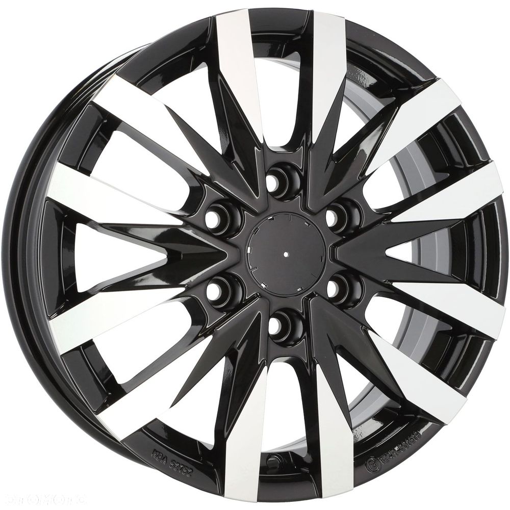 4x Felgi 16 6x130 m.in. do MERCEDES Sprinter W906 W907 W910 1400kg Wzmacniane - B3023 - 9