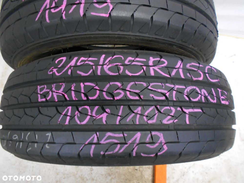 OPONY 215/65R15C BRIDGESTONE DURAVIS R660 DOT 1519 9MM - 3