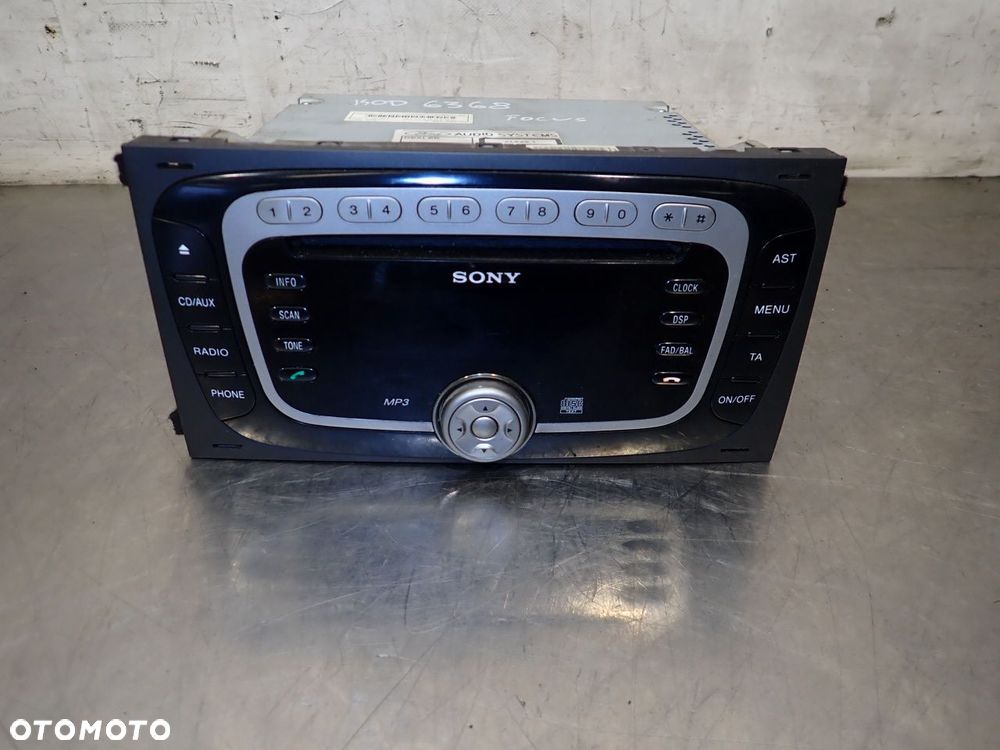 RADIO FORD FOCUS MK2 2.0 7M5T-18C939-CB - 1