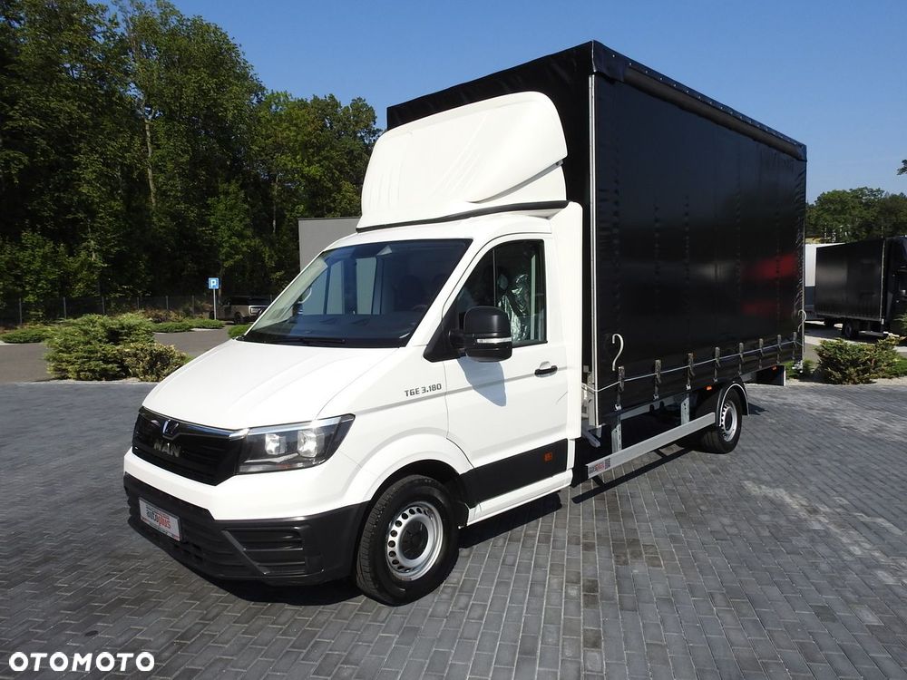 MAN TGE PLANDEKA 10 PALET KLIMATYZACJA  180KM - 18