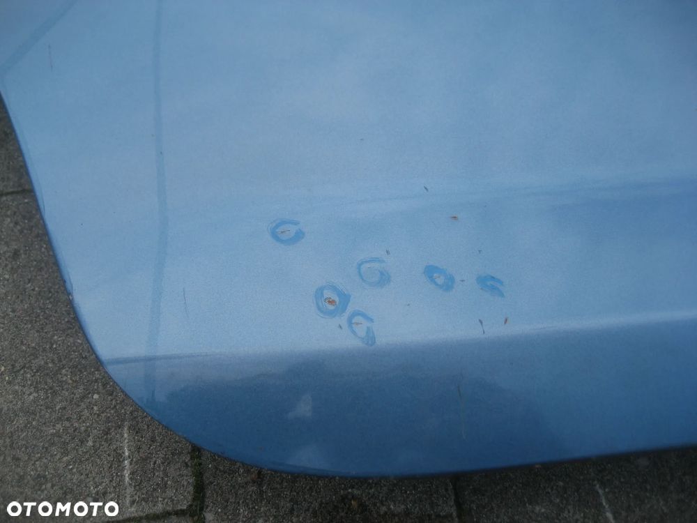 vw golf 5 plus 6 plus drzwi tył  prawe kod LA5S - 5