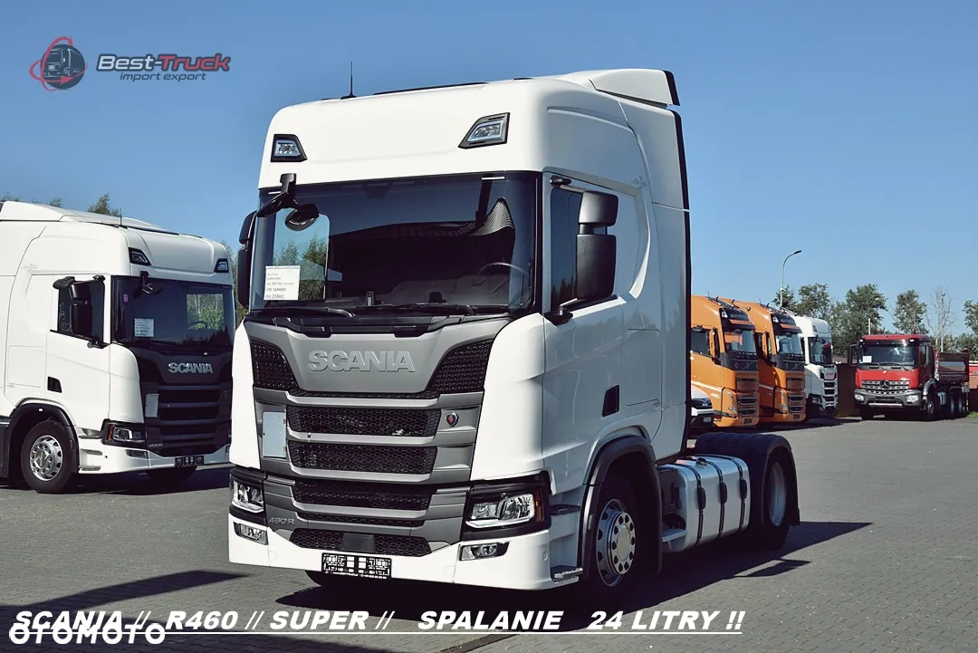Scania 460R / SUPER /  LED LAMPY / KLIMA POSTOJOWA  /  RAMA STANDARD - 3