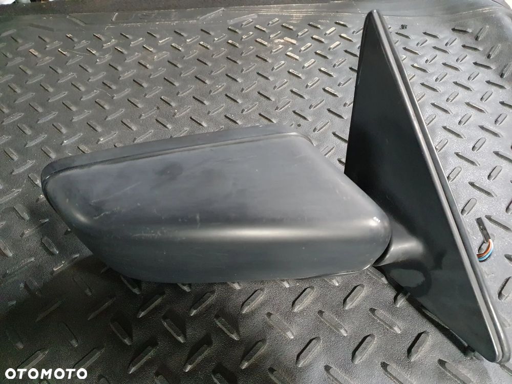 BMW E34 E36 E39 E46 LUSTERKO ZEWNĘTRZNE PRAWE ELEKTRYCZNE 4PIN E10117351 CZARNE MATOWE - 1
