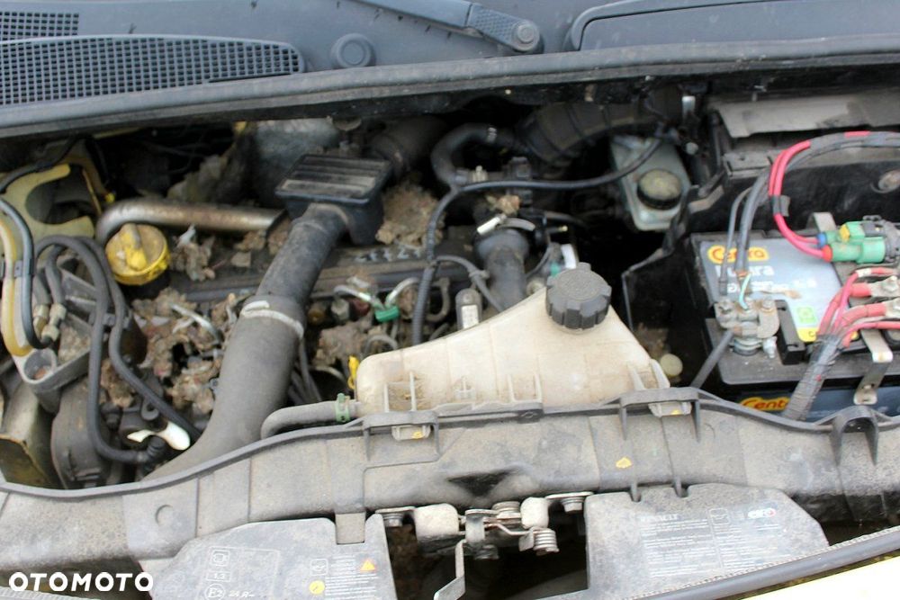 Renault Kangoo II 2008 1.5DCi K9K800 (MASKA, ZDERZAK, LAMPA, BŁOTNIK, DRZWI, SZYBA, FOTEL) - 7
