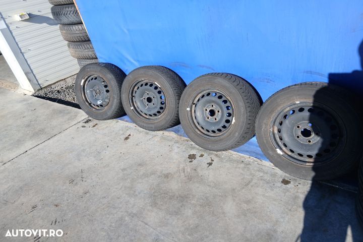 Jante tabla cu anvelope 15 - set 1K0601027C 195/65 R15 6JX15H2 ET47 1 - 2