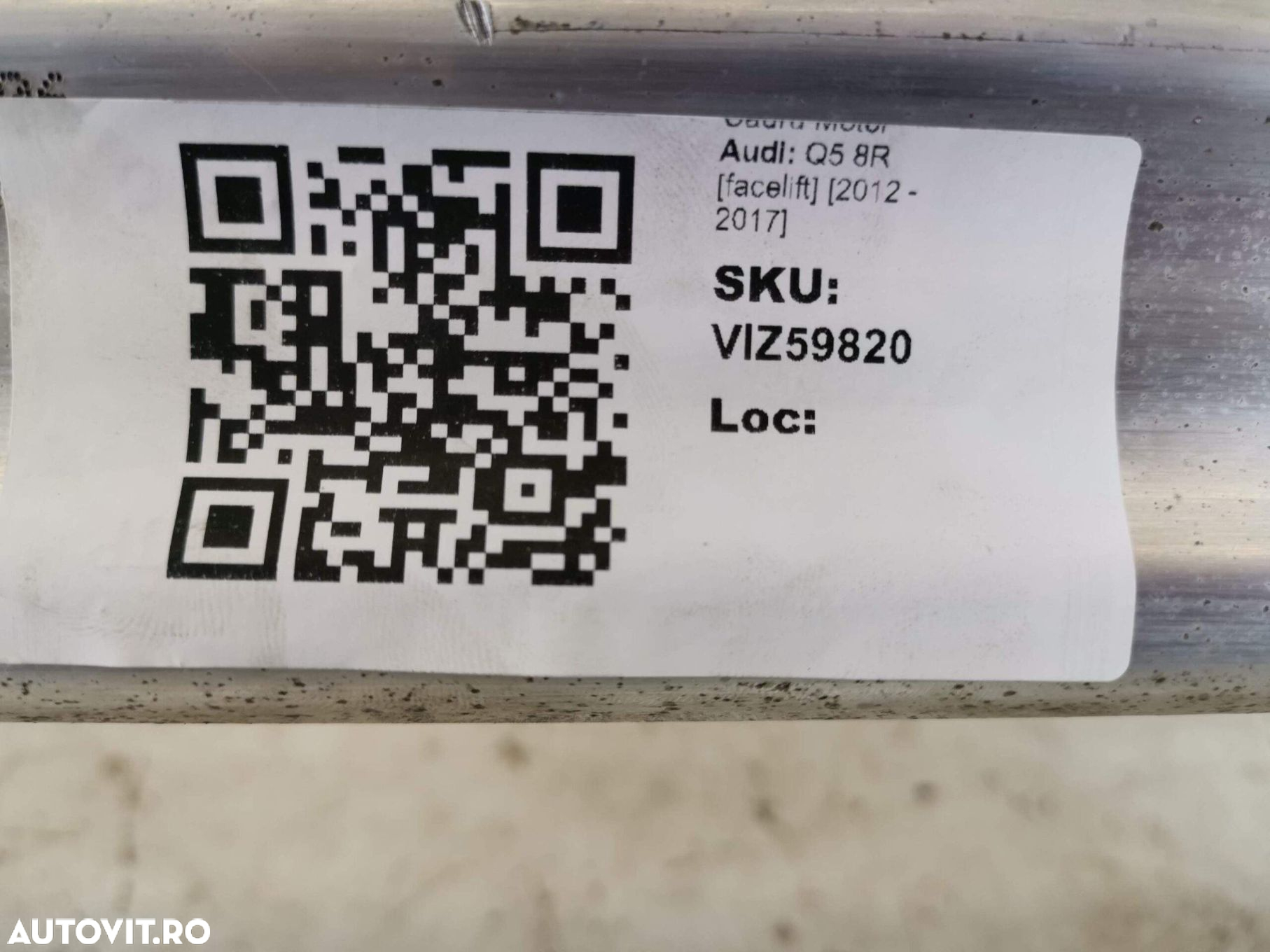 Cadru Motor Audi Q5 8R [facelift] 2012 2013 2014 2015 2016 2017 Origin - 7