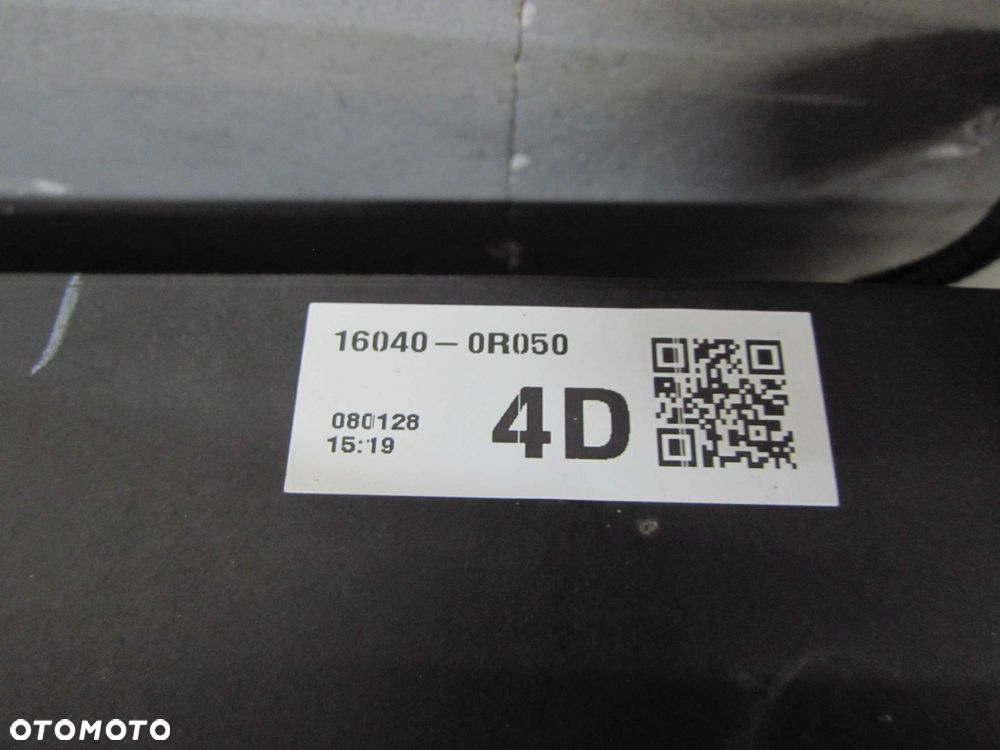 TOYOTA AURIS I D4D 06-12 KOMPLET CHLODNIC KLIMA INTERCOOLER WENTYLATOR 16040-0R050 - 9