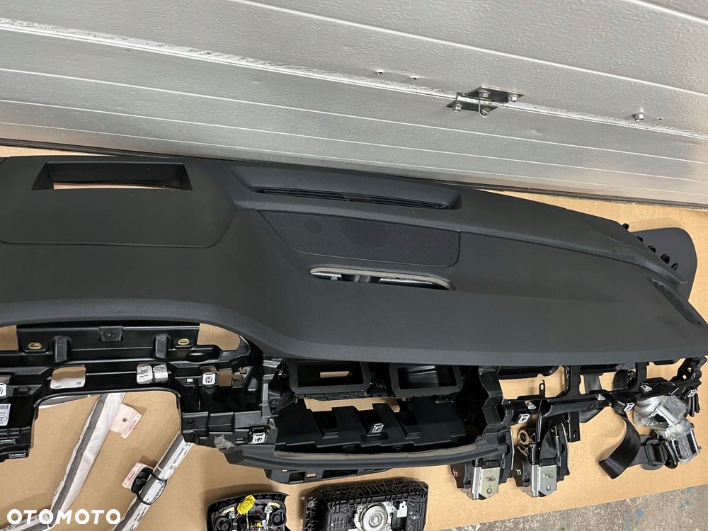 konsola audi q7 4m0 airbag pasy kurtyny deska kokpit oryginal headup brand - 12