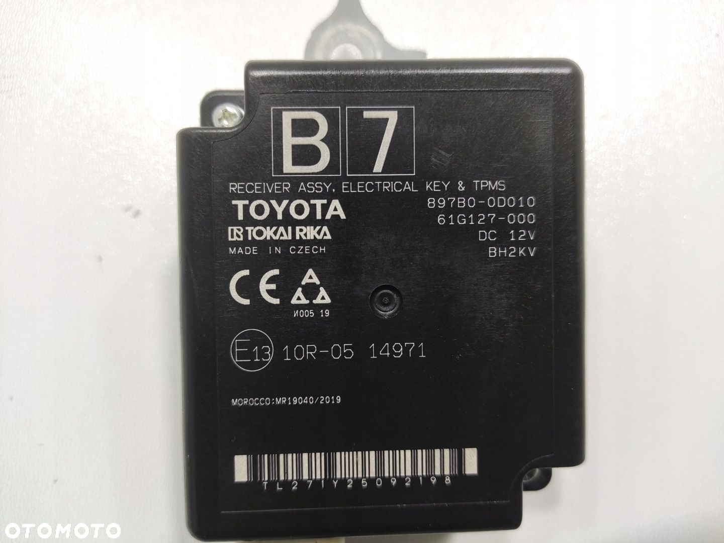 MODUŁ STEROWNIK KLUCZYKA TPMS TOYOTA YARIS CROSS 2020-2025 897B0-0D010 - 4