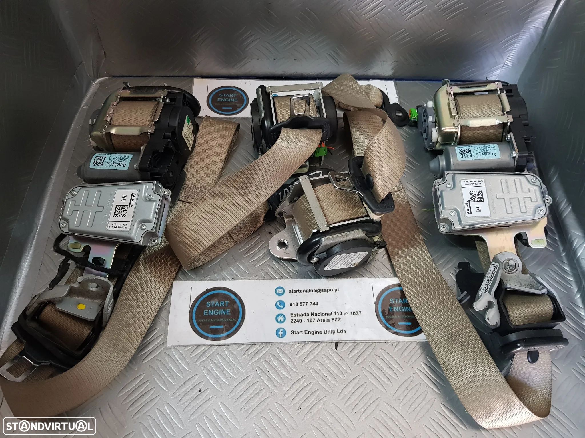 Cintos Pretensor Mercedes Classe E coupe W207 - 1
