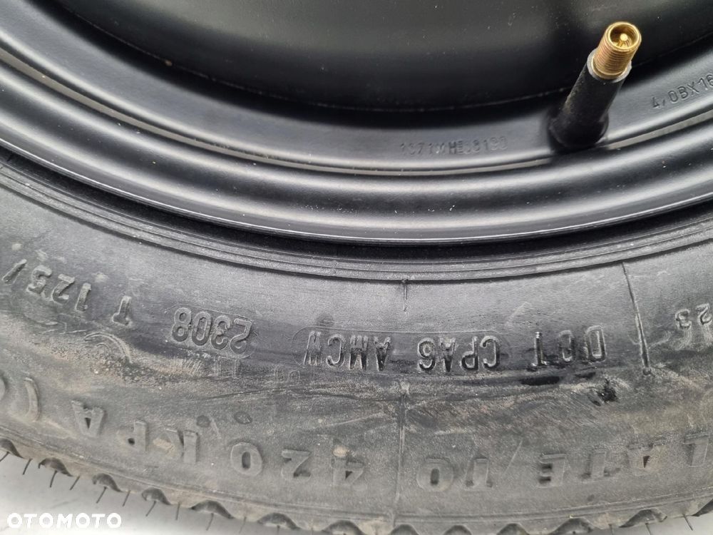 KOŁO DOJAZDOWE Ford C-Max Focus Mk2 II 125/90 R16 5x108 1S71MH dojazdówka - 7