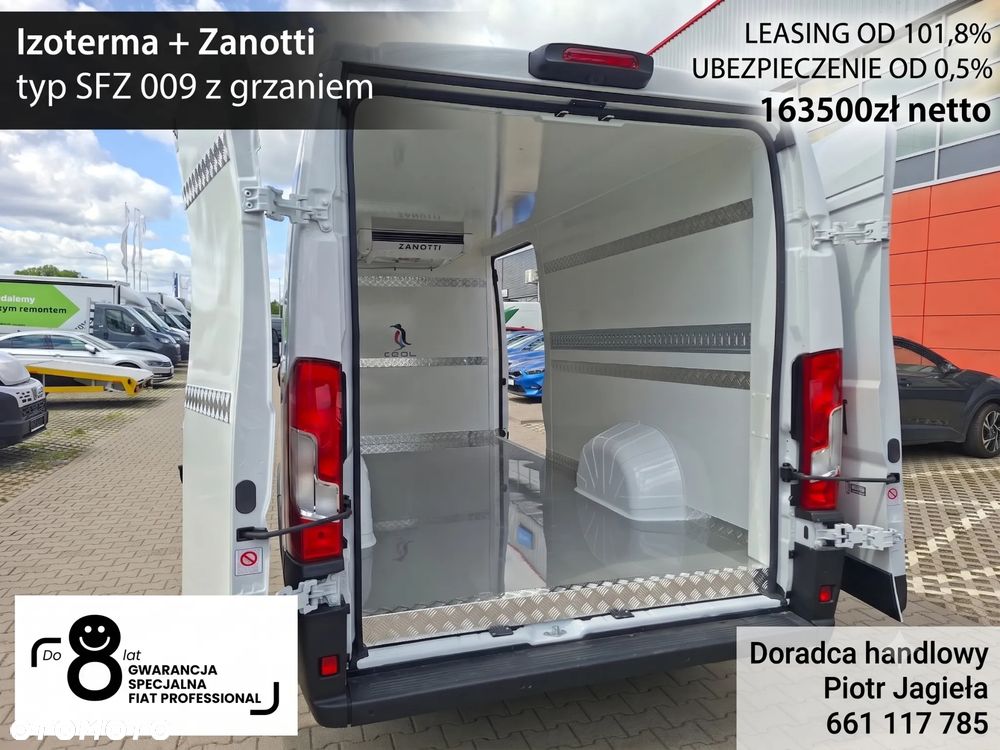 Fiat OD RĘKI , SUPER CENA , Izoterma +Zanotti SFZ 009 -na Furgonie L4H2 - 2