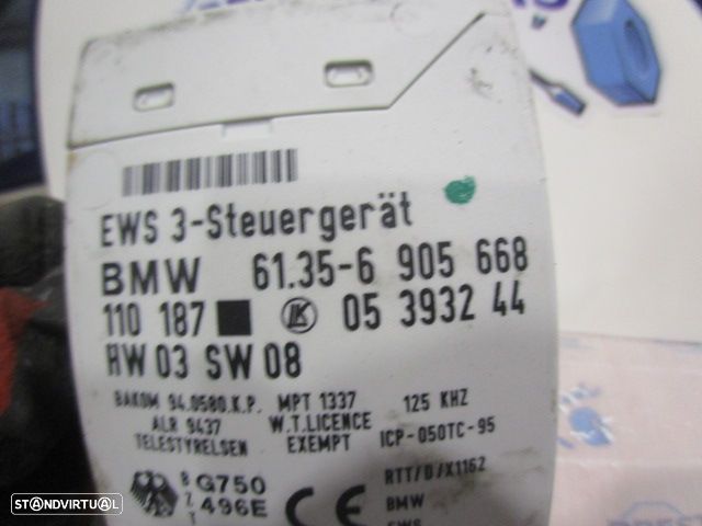 Modulo 61356905668 BMW E46 2002 318D 116CV 4P VERDE Módulo Do Imobilizador - 3