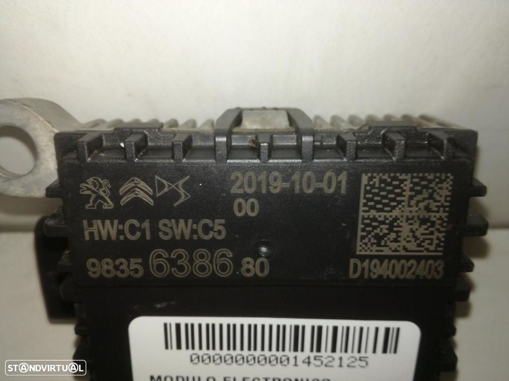 MÓDULO ELETRÓNICO DS 7 CROSSBACK - 1