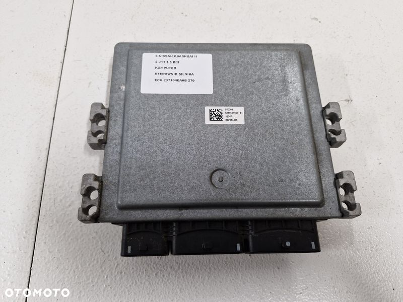 nissan qashqai 2 ii j11 1.5 dci komputer sterownik silnika ecu 237104ea0b - 4