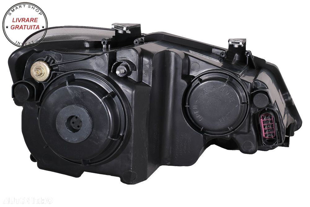 Faruri LED VW Polo MK5 6R 6C 61 (2011-2017) RHD Devil Eye Look- livrare gratuita - 10