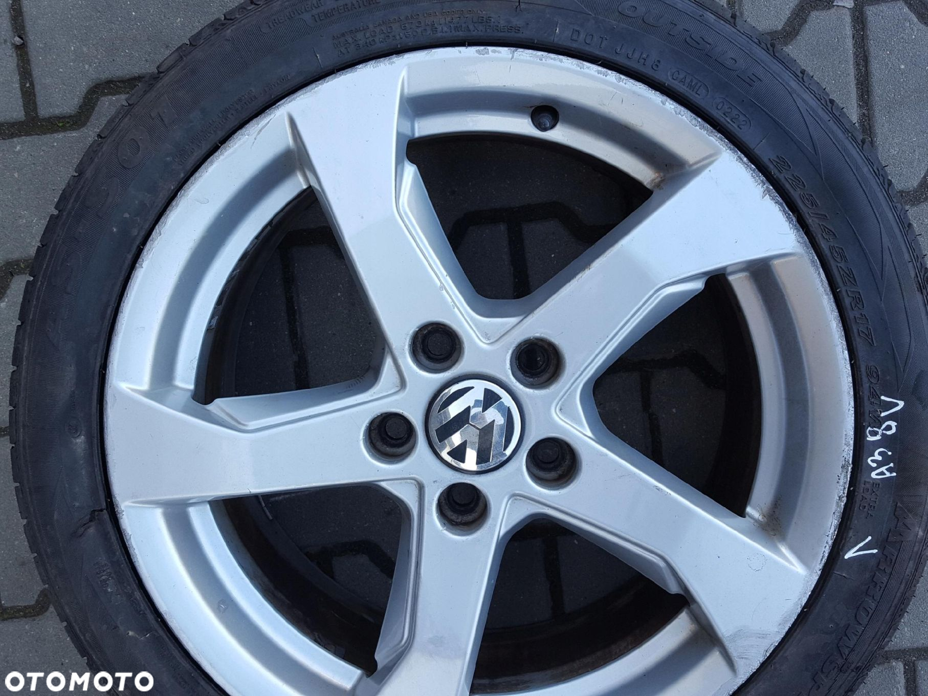 AUDI A3 8V 13-15r A4 A6 FELGA ALUMINIOWA 17 5X112 - 3
