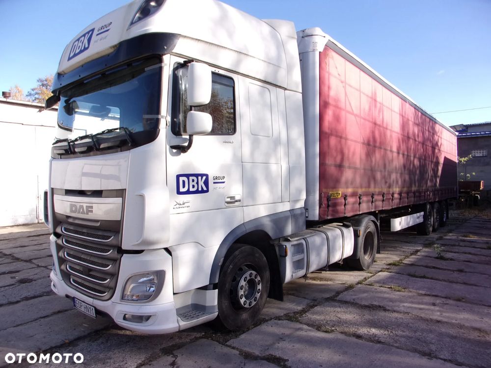 DAF Ciągnik samochodowy DAF XF460FT, naczepa ciężarowa WIELTON - 1